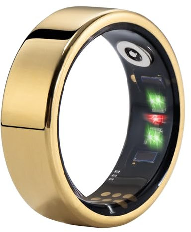 Smart Ring Health Tracker, Fitness Schlaf Herzfrequenz Tracker Blutsauerstoff Smart-Ring Fitness Tracker Bluetooth Wasserdicht