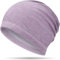 ADVIGO Laufmütze Herren Mütze Damen Klassische Beanie Mütze Elastisch Bequem Mütze Herren Winter Atmungsaktive Sportmütze Fahrrad Mütze für Laufen Skifahren Radfahren Snowboarden Klettern (Lila)