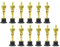 SULOLI 12pcs Trophée Football Trophée de Sport Trophée Personnalisable pour Jeux Scolaires,Sport,Compétitions