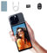 Shimbol CP5 5 Écran de moniteur de selfie Vlog pour téléphone avec étui en silicone magnétique, coque en alliage 500nit 1080P Écran tactile Selfie avec télécommande Bluetooth pour iPhone Android vlog