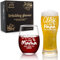 Joymaking Weinglas und Bierglas Set mit Gravur 500ml, Vatertag Geschenk, Eltern Geschenk, Die Besten Geschenke für Papa Mama, Geschenke für Eltern zum Muttertag Vatertag Geburtstag