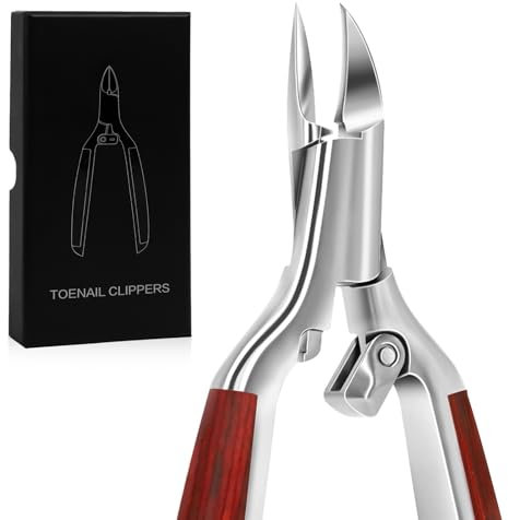 ROTKUSZ Pince Coupe Ongles Professionnel, Coupe Ongles ou Ncarnés en Acier Inoxydable, Pinces à Ongles Incarnés de Précision- pour Couper les Ongles Épais des Orteils