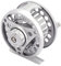 iplusmile 1 Stück Angelrolle Objekt Fisch Spule angehen Fishing Reel freilaufrolle Angeln Fishing Tackle Silver