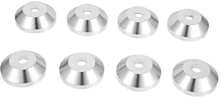 NUOBESTY 8pcs Speaker Isolation Stand Speaker Base Feet Cone Base Floor Protector for