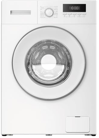 Statesman FWM2610W Freestanding Washing Machine 1000rpm, 6kg Load Capacity, 15 Wash Programmes, Delay Timer, Eco Wash, Mixed fabric Wash, Child lock, White, Energy Rating B