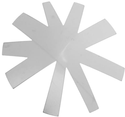 Toyvian Gabarit Ongles pour Manucure Française, Pochoir Français en Acier Inoxydable Argenté, Réutilisable, pour Artistes Ongulaires Professionnels et Amateurs DIY