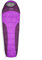 Lumaland Outdoor Schlafsack Mumienschlafsack, 230 x 80 cm, inklusive Packsack, 50 x 25 cm gepackt lila
