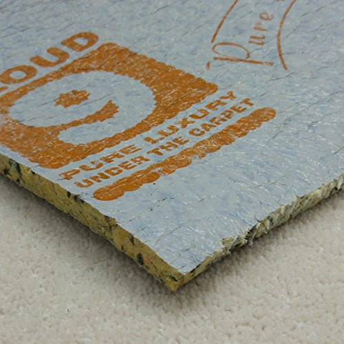 Cloud 9 Super Contract 10mm PU Carpet Underlay Rolls | Choose from 30 Sizes | 90m² Total Area | UK Manufactured Quality Luxury Feel