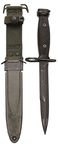 Mil-Tec Unisex – Erwachsene Bajonett-15476000 Bajonett, Schwarz, Einheitsgröße