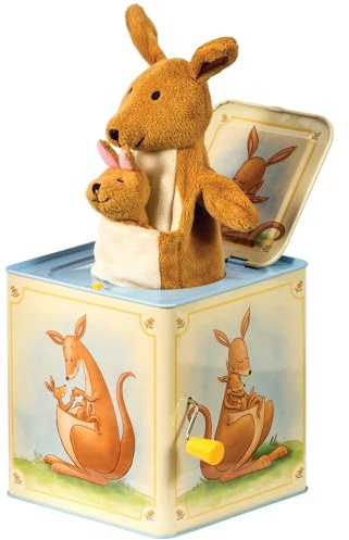 Schylling Kangaroo Jack in The Box Musical Wind up Toy