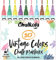 Chalkola Vintage Kreidestifte für Tafel Abwaschbar - 10 Kreidemarker Pastell 6mm Umkehrbare Spitze | Kreide Stift für Fenster, Tafel, Keramik & als Glasstift. Chalk markers für Erwachsene & Kinder