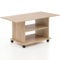 FineBuy Design Couchtisch 95 x 51 x 54,5 cm Drehbar mit Rollen, Wohnzimmertisch Coffee Table, Sofatisch Loungetisch Holz, Kaffeetisch mit Stauraum
