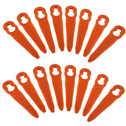 Chuancheng Lot de 16 coupe-bordures de rechange en plastique pour tondeuse à gazon Stihl PolyCut 2-2 4008 007 1000