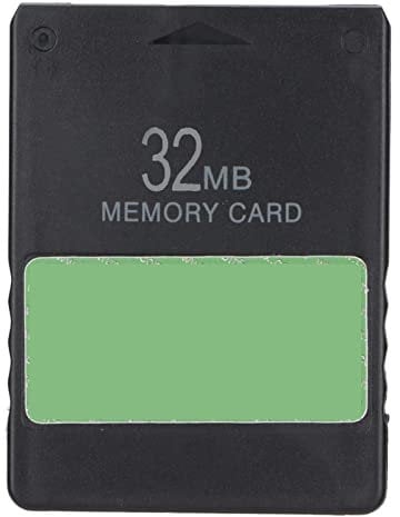 Annadue Portable Memory Card FMCB Card Free McBoot Card Plug and Play PS2 Memory Card for PlayStaion Slim SPCH‑7/9xxxx Series Game Console(32MB)