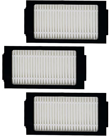 ZACO 3x Ersatz Feinpartikelfilter passend für A11s Pro, Staubsauger Filter Set, Staubsaugerfilter, original Zubehör Set Saugroboter, Austauschfilter, Feinstaubfilter, Ersatzfilter