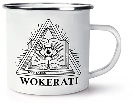 Wokerati Enamel Mug Cup
