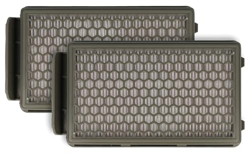 vhbw Filterset 2x Staubsaugerfilter kompatibel mit Rowenta RO3799EA, RO3923EA, RO392, RO3799EA / 4Q0, RO3927EA Staubsauger - HEPA Filter Allergiefilter