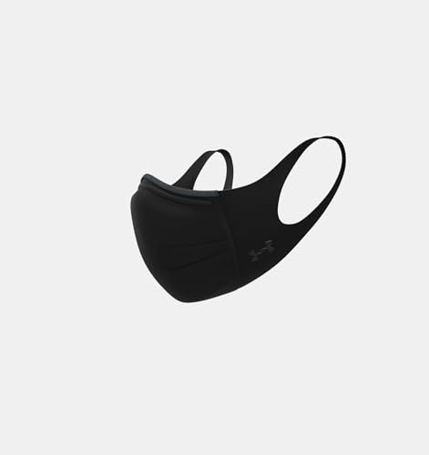 Under Armour UA Sportmaske, Schwarz, Größe L/XL – federleicht und Iso-Chill – Erwachsene oder Jugendliche