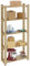 Lenmar Serie B Holzregal, Kiefer, Holz, Hellbeige, B-18 170 x 80 x 30 cm, 5 Böden, Bücherregal, Holzregal, Standregal, Wandregal, Regal mit 5 Böden, Büroregal, für Wohnzimmer, Lagerregal…