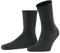 FALKE Herren Stoppersocken Homepads M Hp Wolle Baumwolle rutschhemmende Noppen 1 Paar, Grün Forest 7474, 39/42 EU