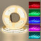 JOYLIT 24V COB RGBW LED Streifen 5M Innen, RGB + 4000K Naturweiß Farbwechsel 5 PIN LED Strip 784LEDs/M 19W/M Sehr Hell, Flexibel LED Band Keine Lichtpunkte für Küche,Schlafzimmer, DIY Beleuchtung