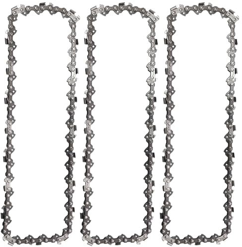 Gubeter Catena da 10 pollici 3/8 0,043 40LD, Per Einhell GC-LC 18/25 Li e GE-LC 18/25 Li, compatibile con Per Husqvarna 436 Li, 536 Li, 536 LiXP