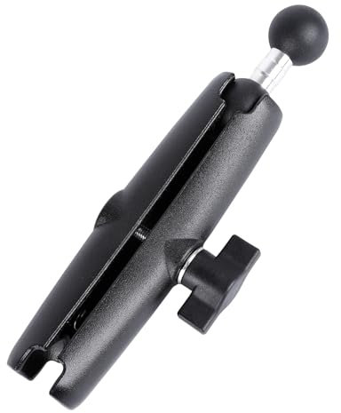 FPN Double Socket Arm with 1 Double Ball Adapter Compatible with RAM B Size Mounts, 360° Rotation Extension Rod for Phone Holder, Tablet Mount, for Bike, Motorcycle, Truck (7.48 Long Adapter)