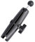 FPN Bras à double prise avec adaptateur à double bille de 2,5 cm compatible avec les supports RAM B, tige d'extension rotative à 360° pour support de téléphone, support de tablette, pour vélo, moto