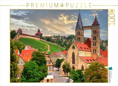 CALVENDO Puzzle EIN Motiv aus dem Kalender Esslingen zwischen Tag und Nacht | 1000 Teile Lege-Größe 64 x 48 cm Foto-Puzzle für glückliche Stunden