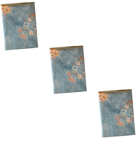 SHINEOFI 3st Verstellbarer Buchumschlag Handdekoration Buchschutz Stilvolle Buchdekoration Klarsichthüllen Für Schulhefte Bucheckenschutz Verstellbare Buchhülle Vinyl Bindung Album Stoff