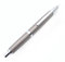 JINHAO 10 Press Fountain Pen Retractable Metal Pen with Ink Converter (Fine Nib, Dark Grey Stripe)