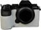 Camera Case Grey PU Leather Anti-Skid Protective Half Body Cover Base Case For Fujifilm X-S20 Mirrorless Camera