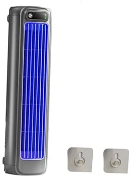 Migilife Cooling Ace, Personal Air Cooler Fan Quiet with 3 Speeds, Sherum/Graddi/Yifare/Libiyi/Pubyfun Cooling Ace Portable Air Conditioner, Desktop Tower Fan for Office, Bedroom, Kitchen (Gray)