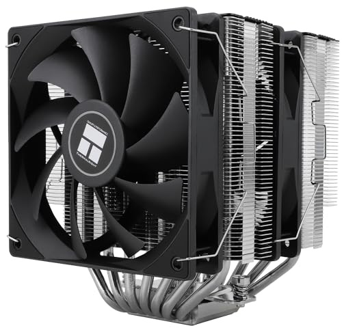 Thermalright TR Phantom Spirit 120 - Radiatore CPU Dual TL-C12B V2 PWM, 7 dissipatori di calore, con velocità di 1500 RPM, per AMD AM4 AM5/Intel 1700/115X/1200/2011/1851, dissipatore di calore per PC