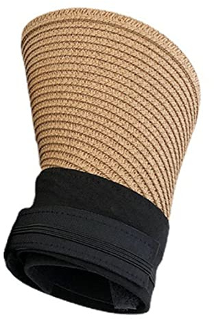 Sombreros de Sol para Mujer Plegables, Viseras de Verano para Mujeres y Damas, Banda Ancha de Paja para el Sudor, Gorras de Playa Ajustables con protección UV para Pesca, Ciclismo, Golf, Color caqu