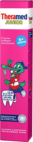 Theramed Junior Erdbeere Sahne, 6 x 75 ml