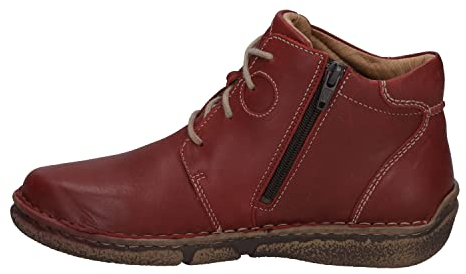 Josef Seibel Damen Neele 46 Stiefeletten, Rot (Hibiscus 450)