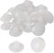sourcing map 20pcs 6mm tige blanc pare-chocs patio Meuble Table en verre intégré Haut