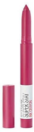 Maybelline Lipstick, Superstay Matte Ink Crayon Longlasting Pink Lipstick with Precision Applicator 35 Treat Yourself
