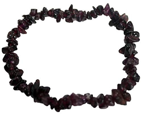 Ancient Wisdom Chipstone Bracelet - Blood Garnet