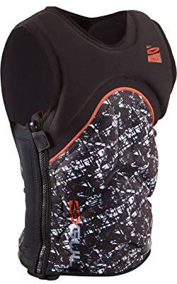 GUL Flexor Wassersport Waterski Jetski Wakeboard Sicherheitsweste - Top SK7107-B7 - Schwarz Camo - Easy Stretch