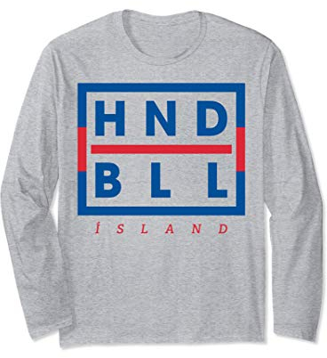Island Fan Trikot - HNDBLL Handballer Geschenk Langarmshirt