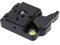 SIOTI 323 RC2-Schnellwechselplattenadapter, Schnellanschlussadapter mit Schnellwechselplatte für Manfrotto-Einbeinstativ, Manfrotto-Stativ oder andere Kugelköpfe und Stative