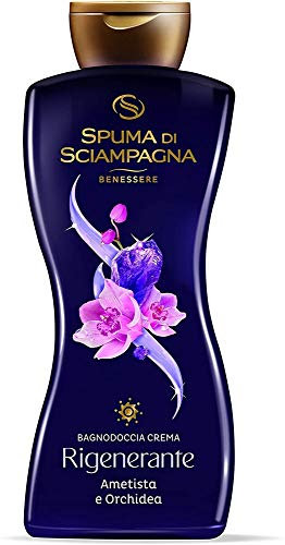 Spuma Di Sciampagna Bagnodoccia Crema Rigenerante Ametista E Orchidea - 500 Ml