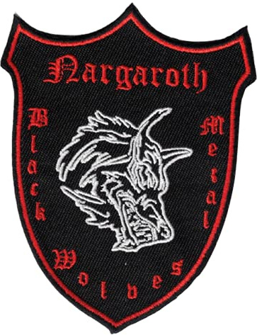 Nargaroth - Black Metal Wolves Aufnäher/Patch