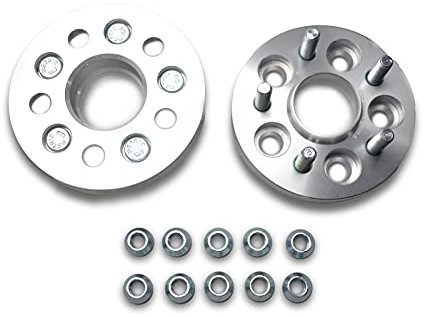 JINGLING KJ 2 Stück Spurverbreiterung PCD 5x114,3 Nabenbohrung 60mm