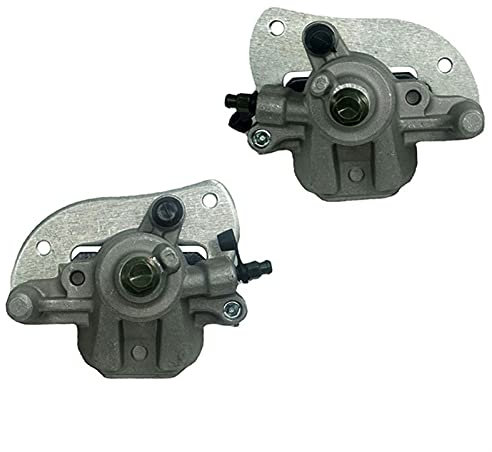 ZHENDAUS Left Right Front Brake Calipers Compatible For Yamaha Grizzly 550 700 YFM550 YFM700 KODIAK 700 Raptor 250 YFM250, 3B4-2580T-02-00,3B4-2580U-02-00