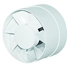 Prostko LTD Inline Extractor Fan - 125mm - Air Flow Grow Room Tenant Bathroom Duct Ventilator