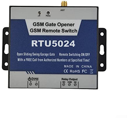 für Rtu5024 GSM Öffner Relaisschalter Telefon Funkfernbedienung Tür Zugang