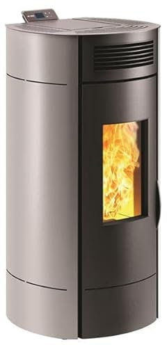 Invicta stufa a pellet di legno 9,5kw grigio P941978